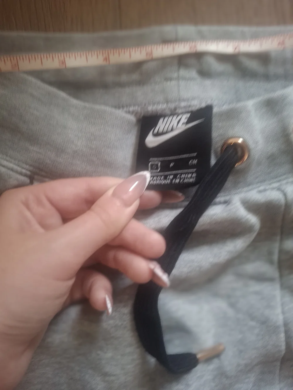 Nike Rose Gold Jogger Bottoms with Drawstring